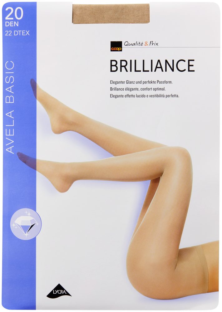 Avela Strumpfhose Brilliance Natural 10 - 10.5