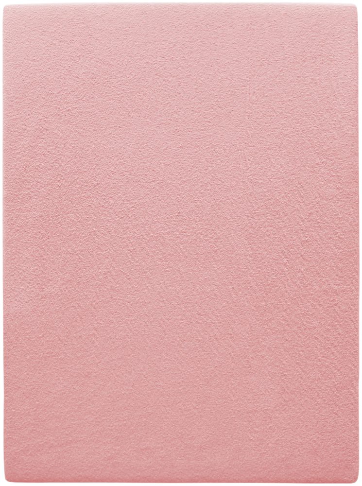 Schlafgut Fixleintuch steinrosa 180-200x200-220 cm