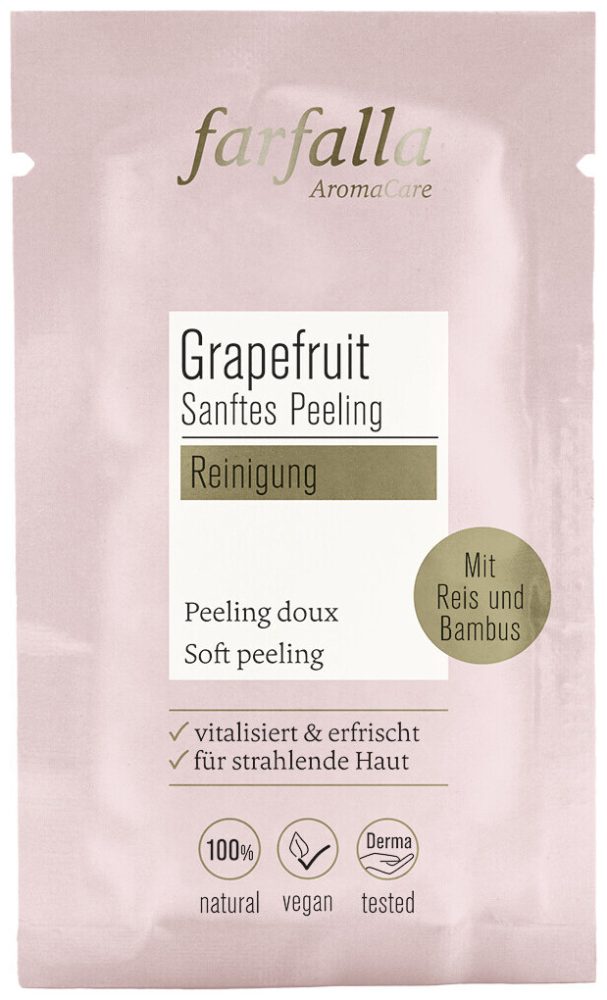 farfalla - GrapefruitReinigung,SanftesPeeling, 10x7 ml