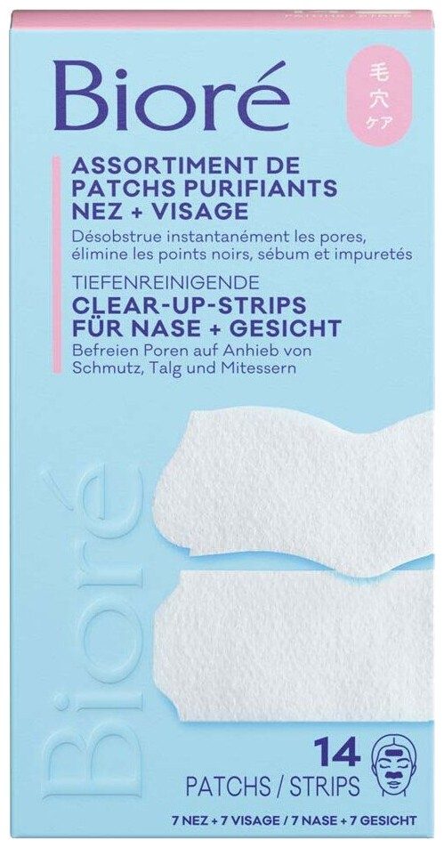Bioré Kombi Clear-Up Strips 14 Strips