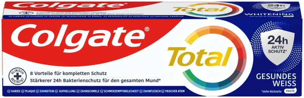 Colgate Total Plus gesundes Weiss Zahnpasta