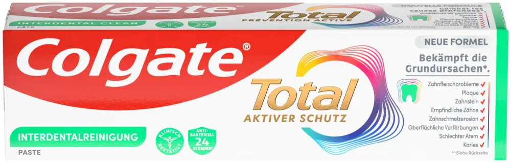 Colgate Total Plus Interdentalreinigung Zahnpasta
