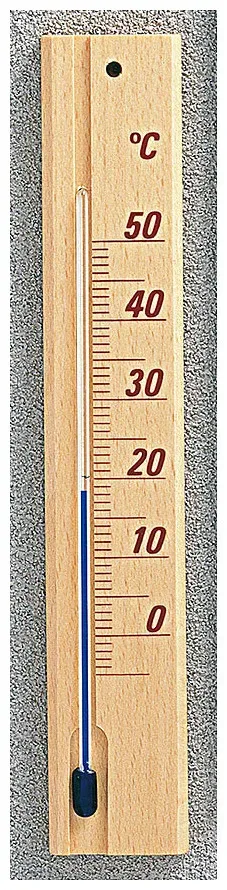Thermometer Holz Buche FSC