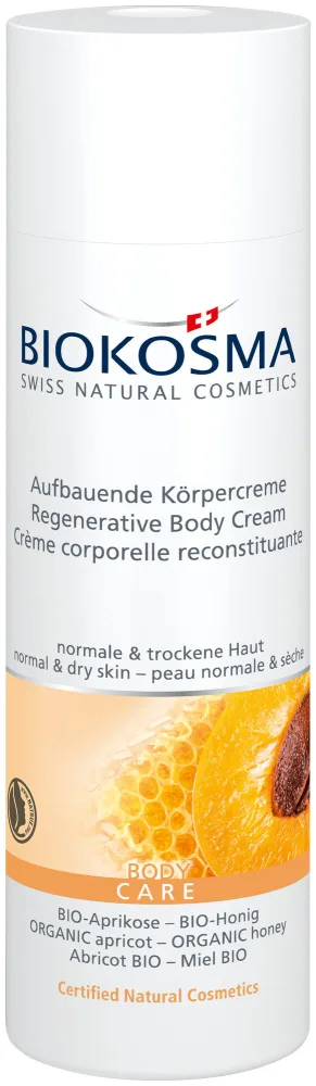 Biokosma Aufbauende Körpercreme Bio-Aprikose – Bio-Honig