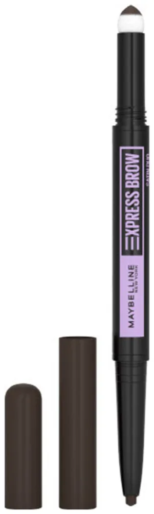 Maybelline Express Brow Satin Duo Augenbrauenstift und -puder Nr. 05 Black Brown