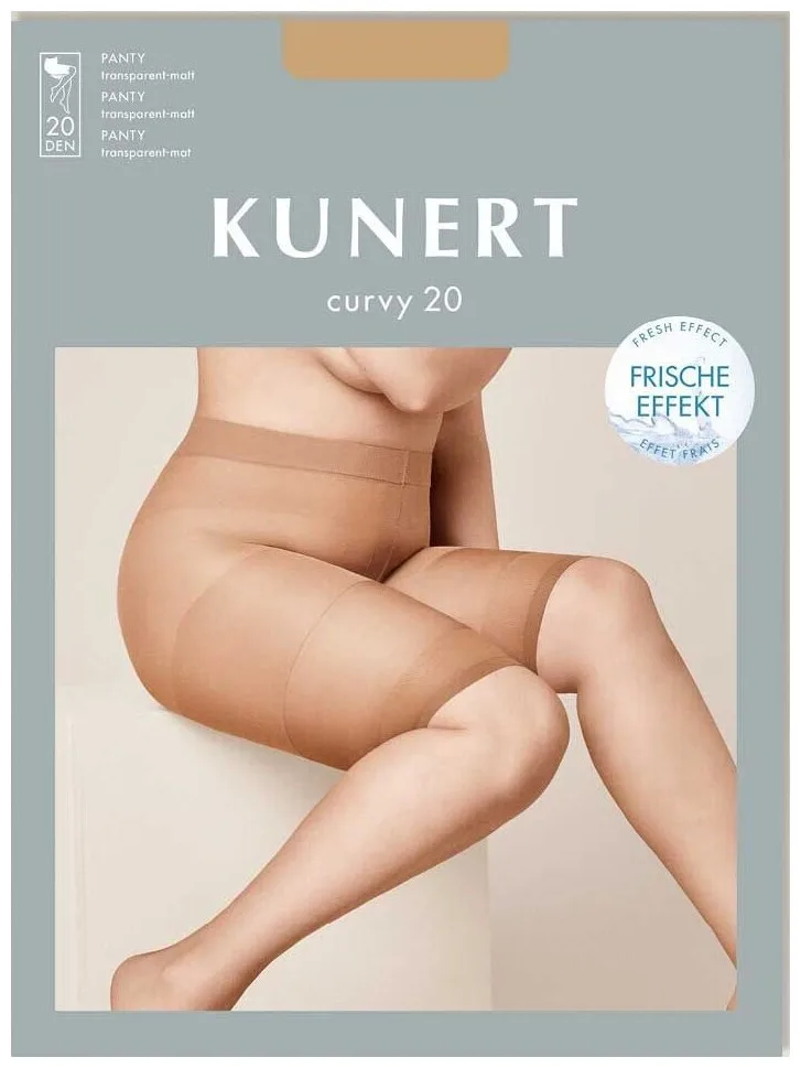 Kunert Fresh UP Curvy 20 Damen Fein Strumpfhosen Cashmere 52/54