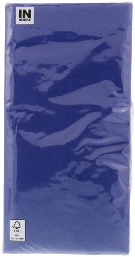 Inhouse Servietten dunkelblau 33cm 30 Stück