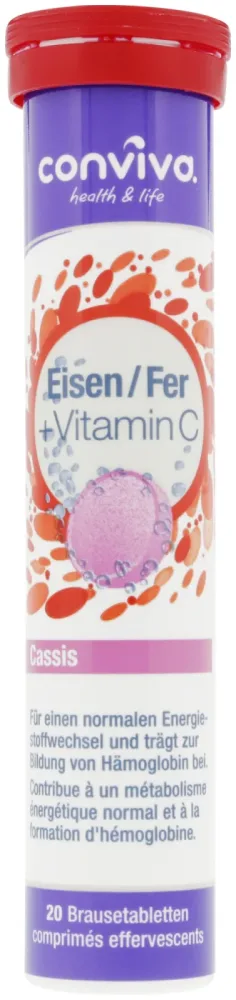 conviva Eisen & Vitamin C 20 Stück