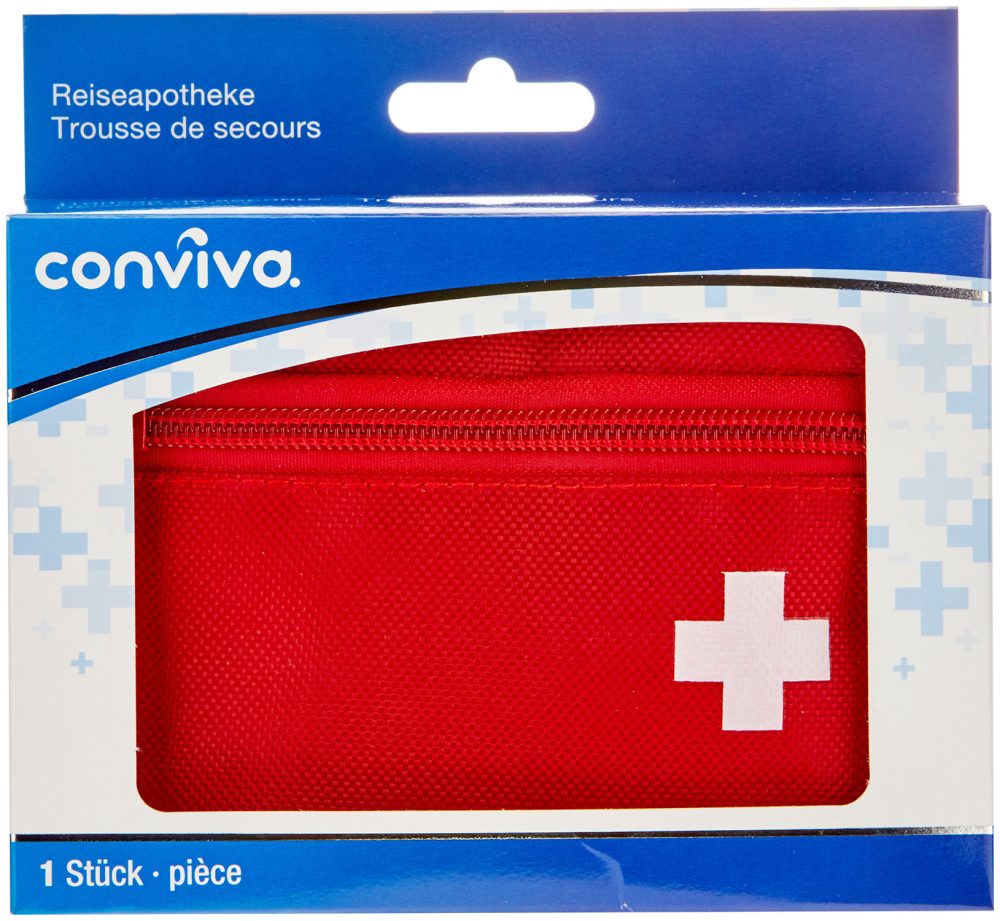 conviva Reiseapotheke mit 54 Produkten