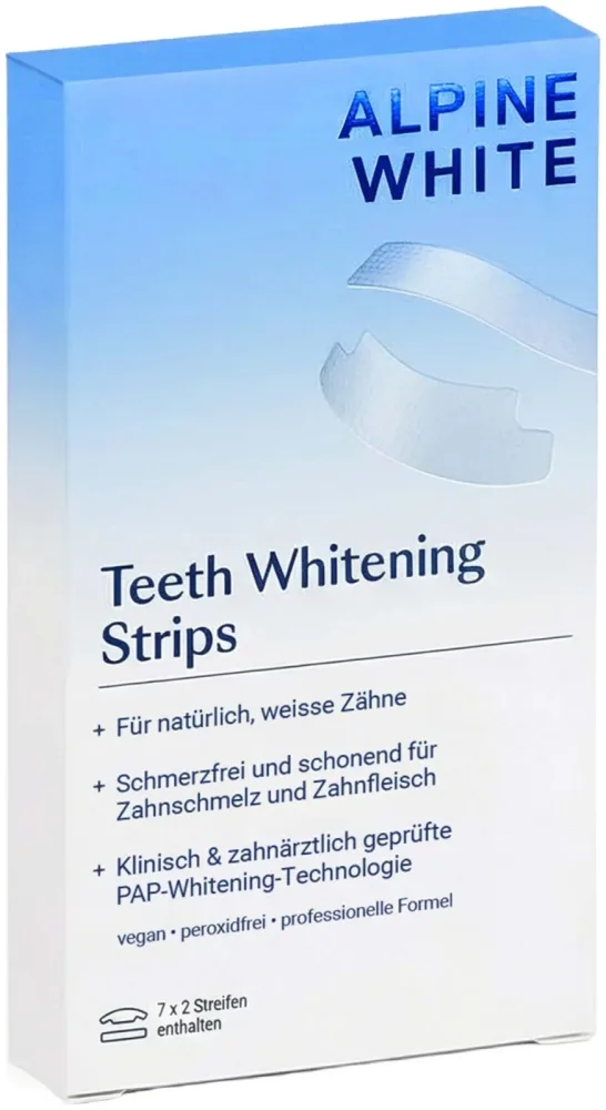 Alpine White Whitening Strips Zahnaufhellungsstreifen