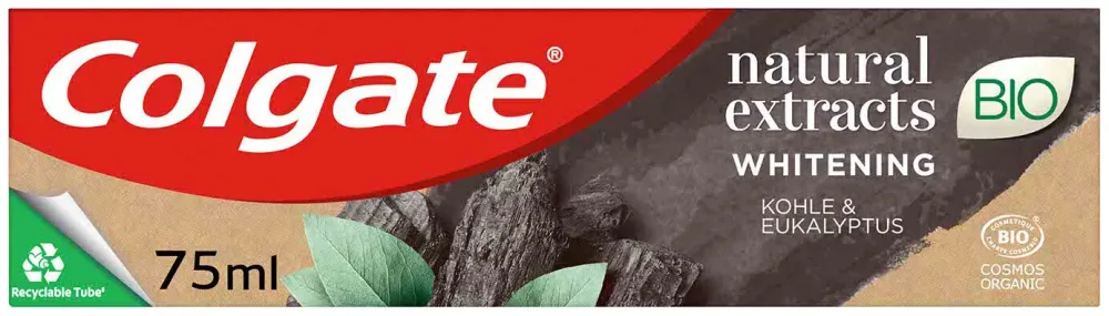 Colgate Zahnpasta Natural Aktivkohle