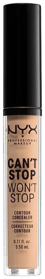 NYX Professional Makeup Can´t Stop Won´t Stop Contour Concealer, Natural