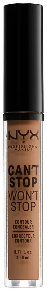 NYX Professional Makeup Can´t Stop Won´t Stop Contour Concealer, Mahogany