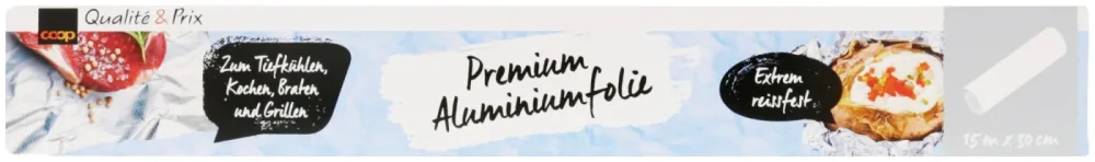 Coop Qualité & Prix Premium Alufolie 15m x 30cm