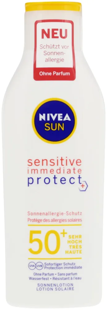 Nivea Sensitive Immediate Protect Sonnenlotion LSF 50+