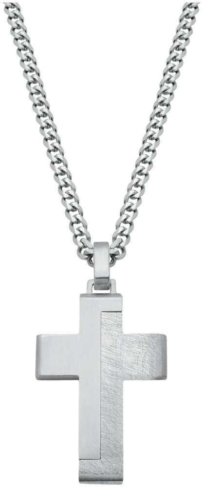 s. Oliver - Halskette mit Anhänger, 50 CM, Silber