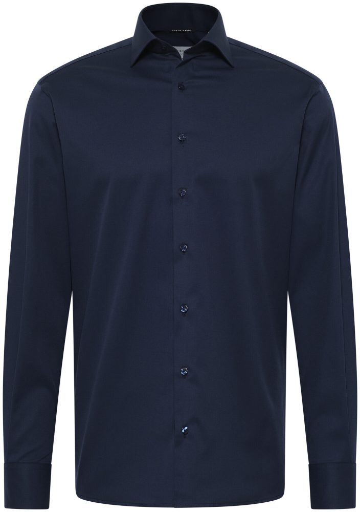 Eterna Modern FIT Cover Shirt Twill Langarm navy 45