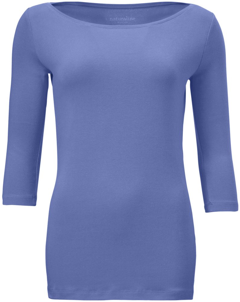 Naturaline Textil Naturaline Damen Shirt langarm blau S
