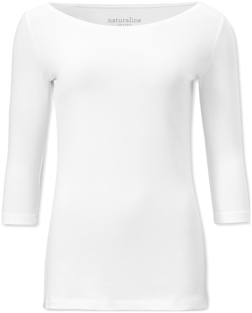 Naturaline Textil Naturaline Damen Shirt langarm weiss XL