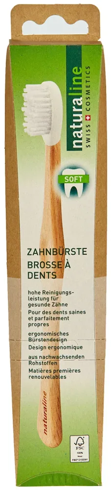 Naturaline Cosmetics Naturaline Holz-Zahnbürste soft
