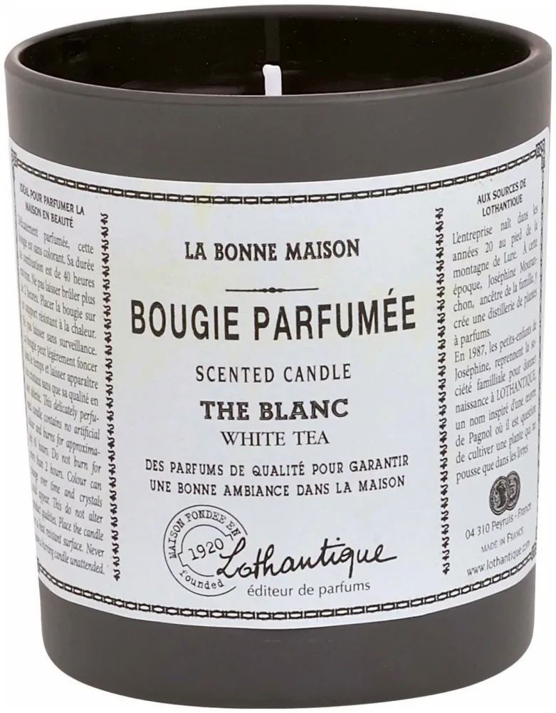 Lothantique La Bonne Maison Duftkerze White Tea