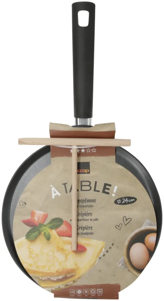 À Table! Classic Crépepfanne 24cm