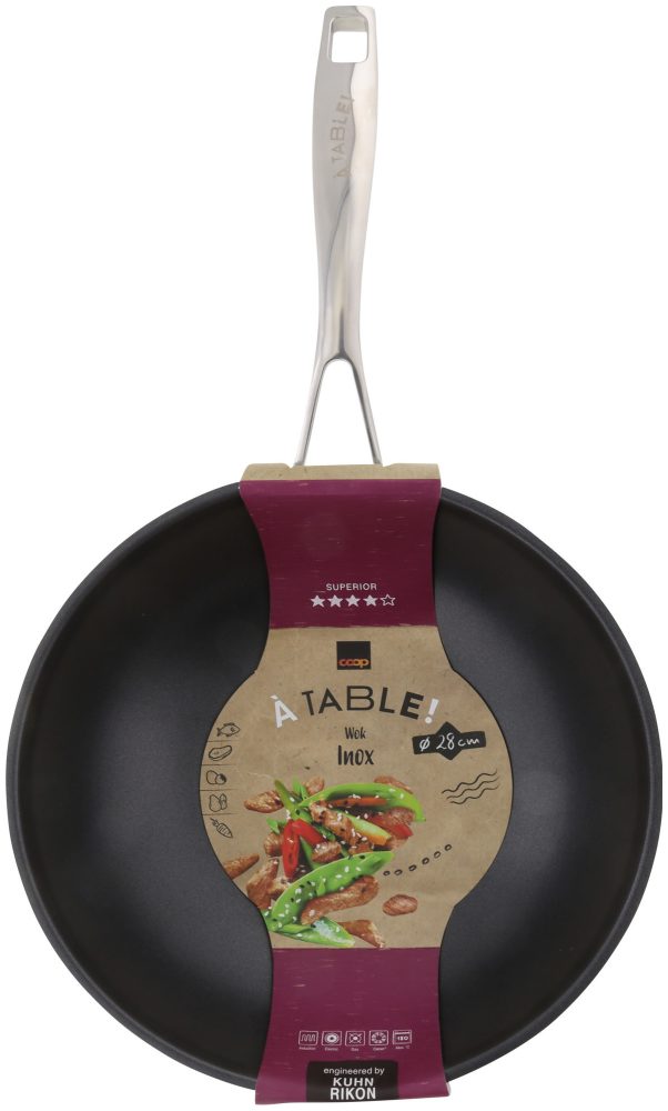 À Table! Wokpfanne Inox 28cm