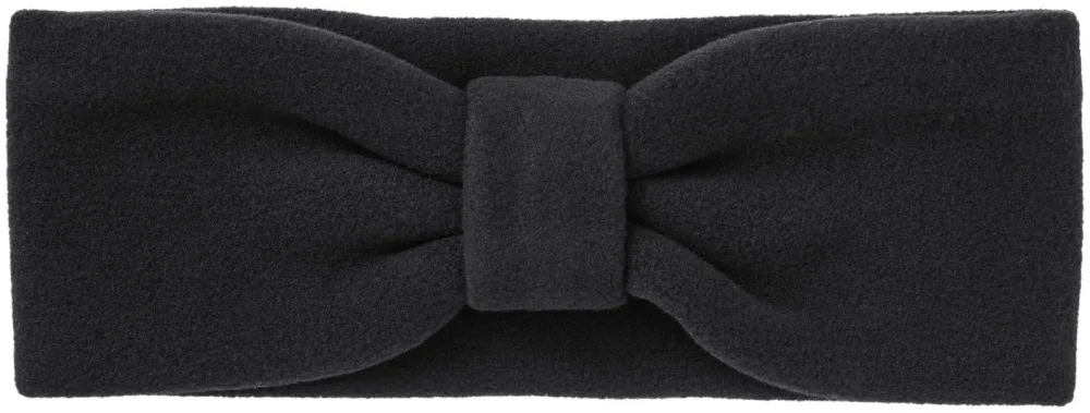 Damenstirnband Fleece schwarz