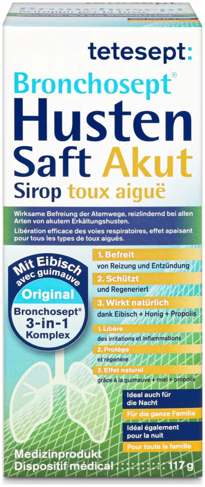 Tetesept Saft Bronchosan Husten Akut