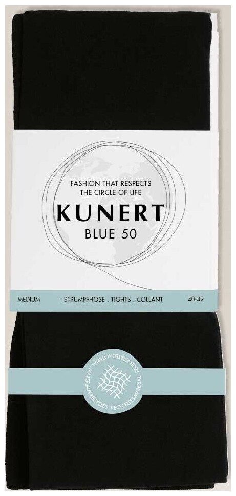 Kunert - Strumpfhosen, für Damen, Black, Größe 38-40