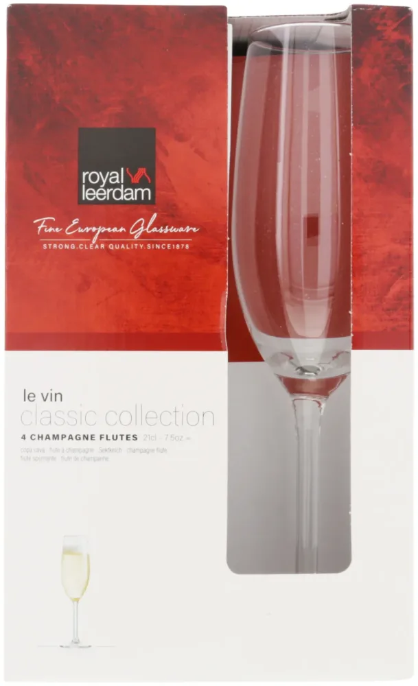 Le vin Classic Sektglas 21cl 4er Set