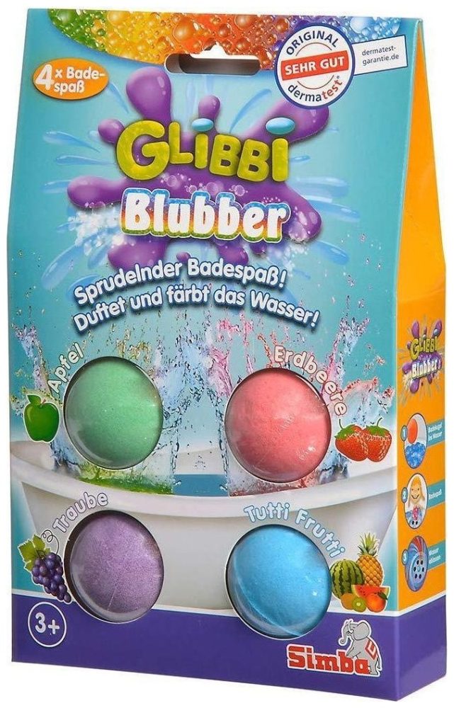 Simba - Glibbi Blubber Badekugeln, Multicolor