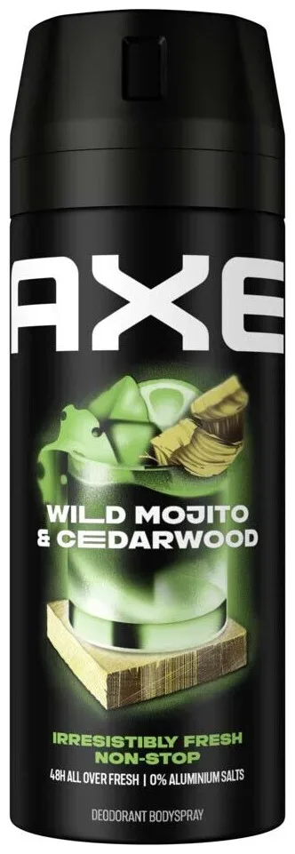 Axe Bodyspray Wild Mojito & Cedarwood ohne Alu