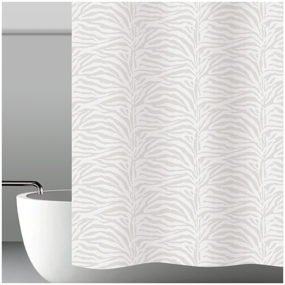 my bath Duschvorhang Zebra ca. 180x200 cm