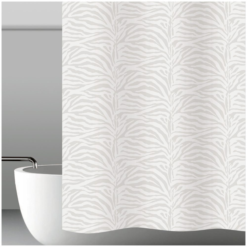 my bath Duschvorhang Zebra ca. 180x180 cm