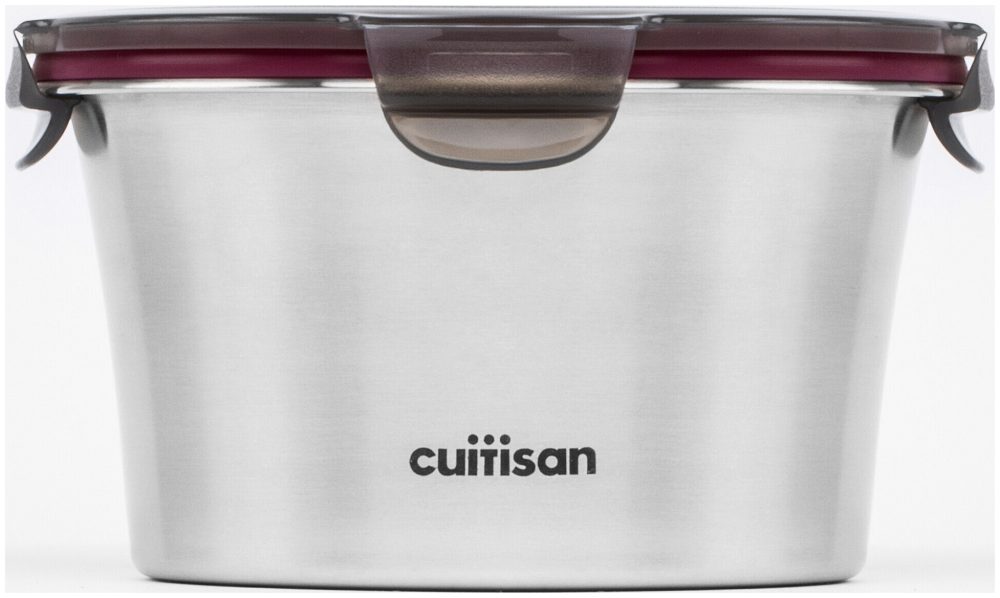Glasslock Cuitisan Edelstahldose mit clip-Deckel 920ml