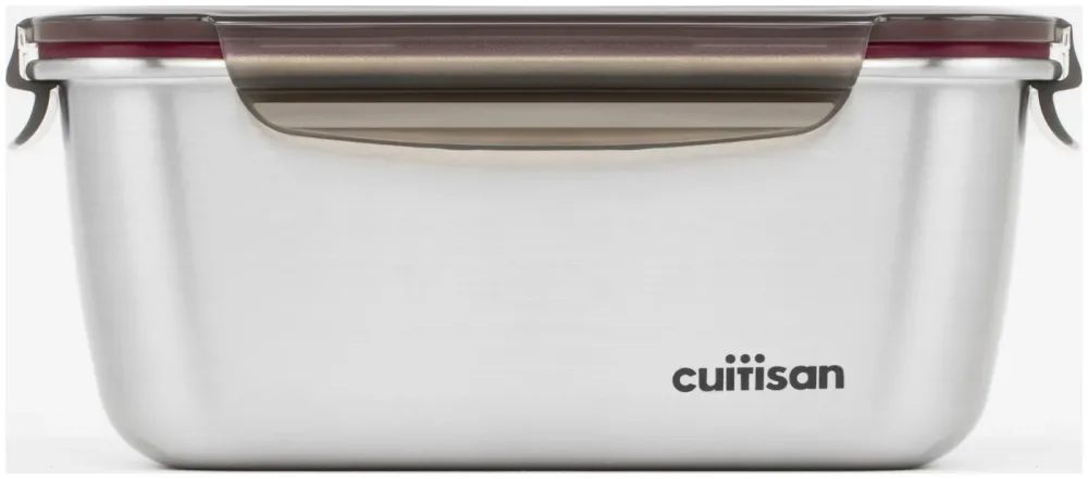 Glasslock Cuitisan Edelstahldose clip-Deckel 1800ml