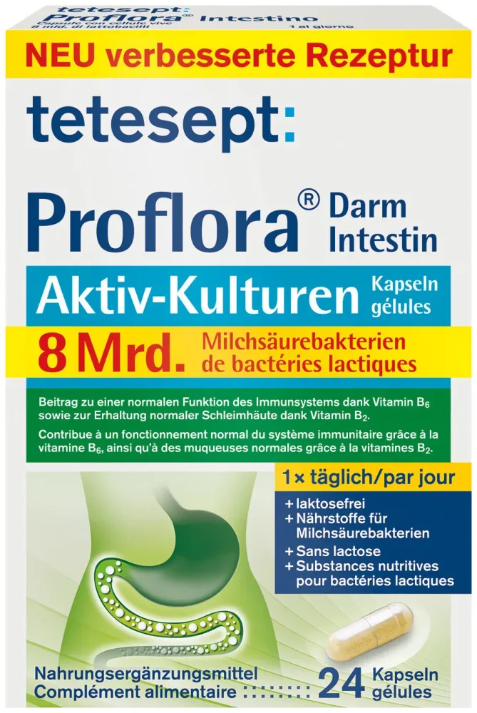 Tetesept Proflora Darm-Aktiv 24 Kapseln