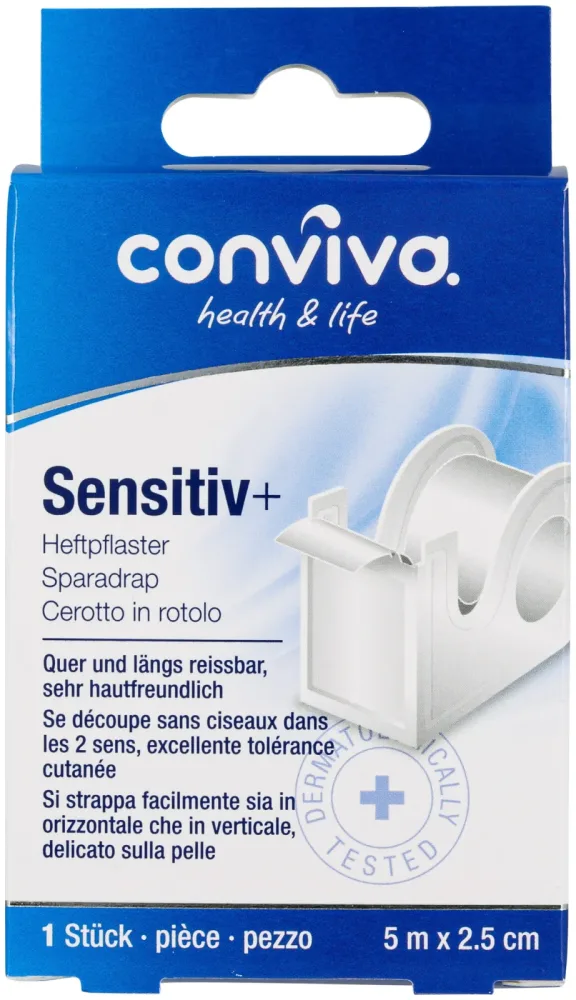 conviva Sensitiv+ Heftpflaster