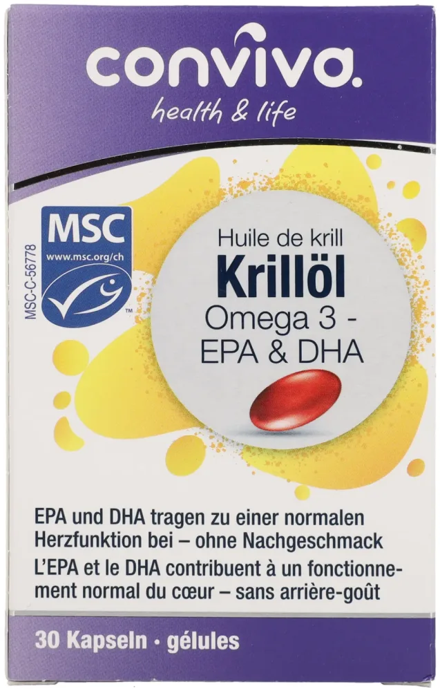conviva Krillöl MSC 30 Stück