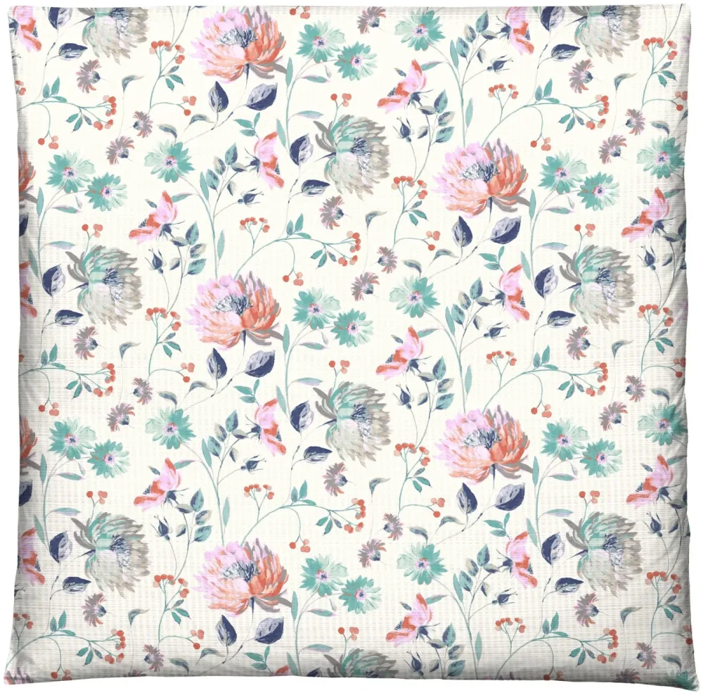 Home Fashion Duvetbezug Blumen 200x210 cm