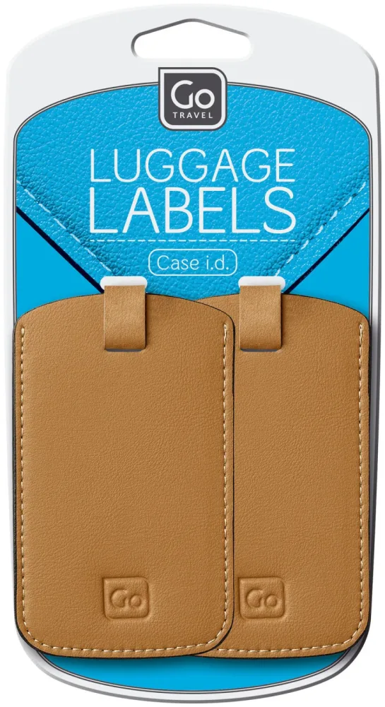 Go Travel - Multipack, Gepäckanhänger, One Size, Braun