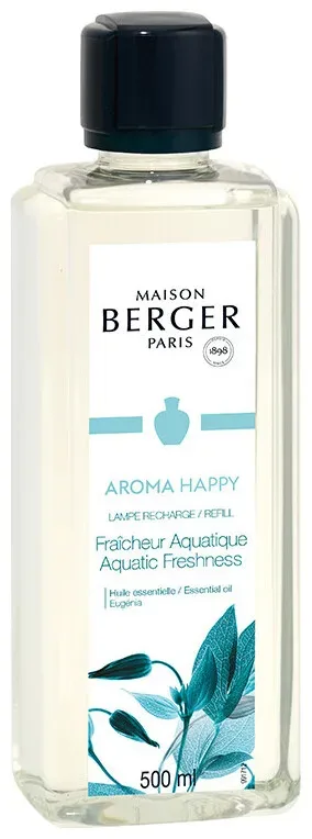 Maison Berger Duftlampe Nachfüller Aquatic Freshness (Aquatisch, Fruchtig, 500 ml)