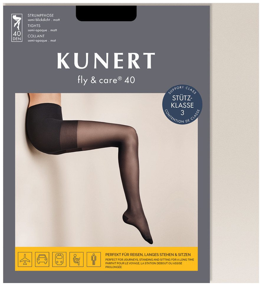 Kunert - Strumpfhosen, für Damen, Schwarz, Größe 38-40