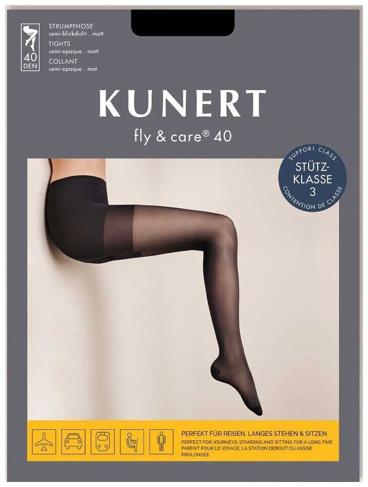 Kunert Fly&Care® 40 Damen Fein Strumpfhosen Teint 42/44