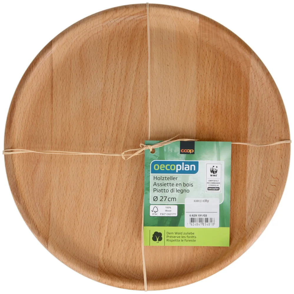 Oecoplan Holzteller 27cm
