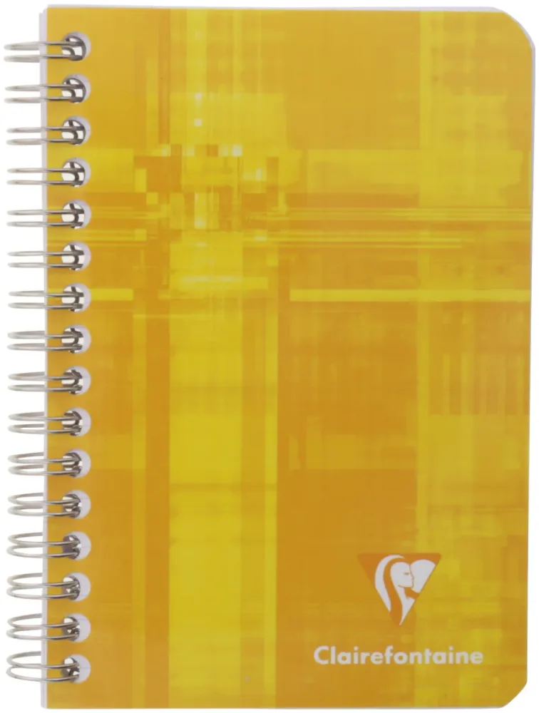 Clairefontaine Spiralheft 9x14 kariert 90Bl