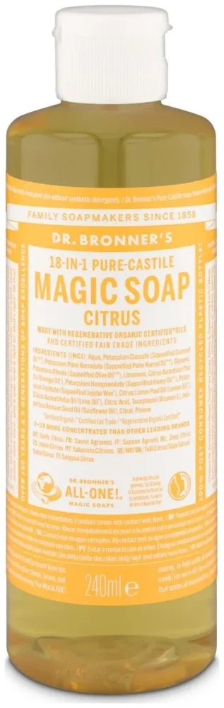 Dr. Bronner's BIO Naturseife Citrus 240ml
