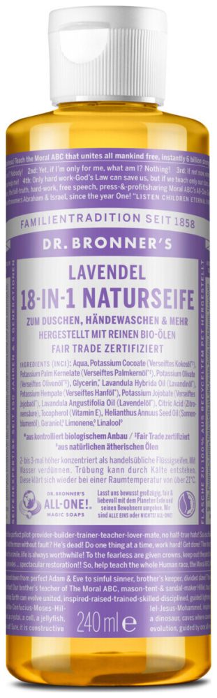 Dr. Bronner's BIO Naturseife Lavender 240ml