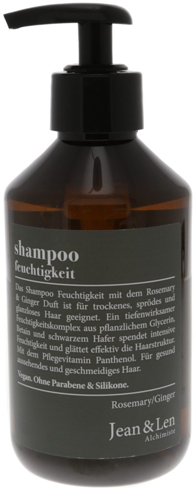 Jean&Len Shampoo Feuchtigkeit Rosemary/Ginger 300 ml